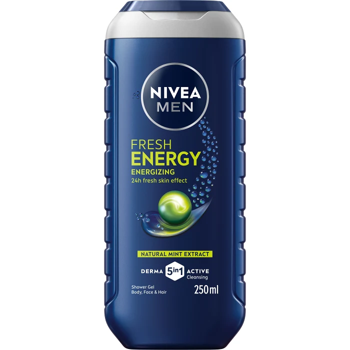 Duschgel Energy Mint Extract Shower 250ml Nivea Men