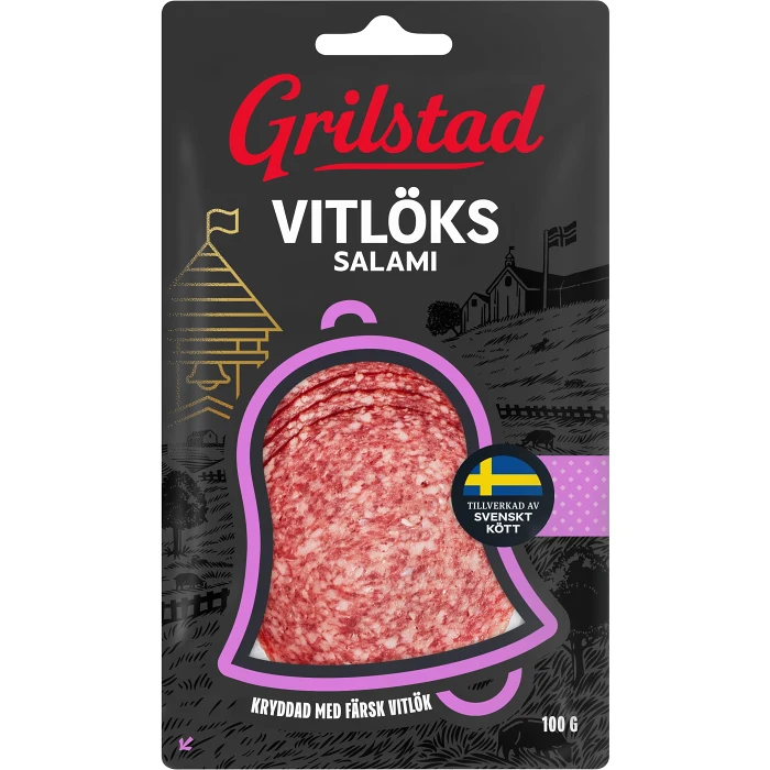 Vitlökssalami 100g Grilstad