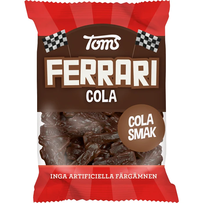 Godis Ferrari Cola 120g Toms