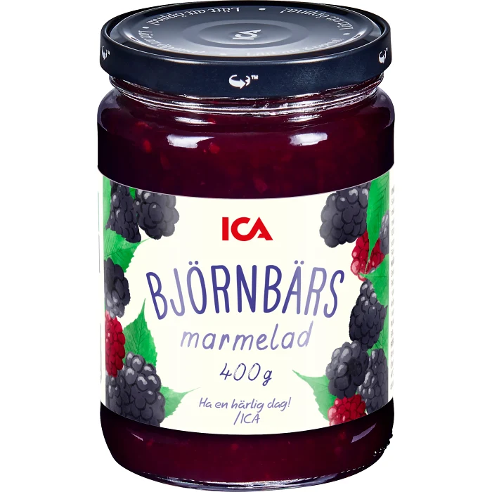 Björnbärsmarmelad 400g ICA