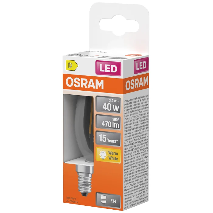 LED Kron E14 470lm(40W) Osram