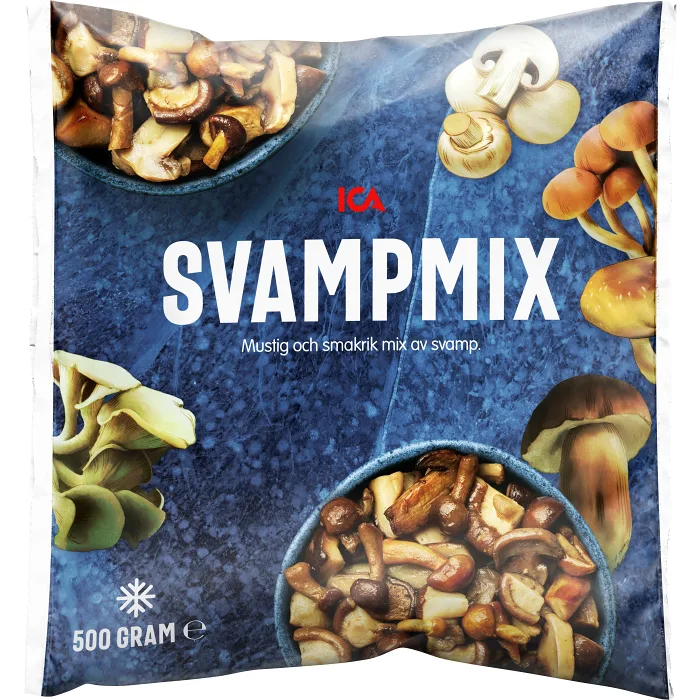 Svampmix Fryst 500g ICA