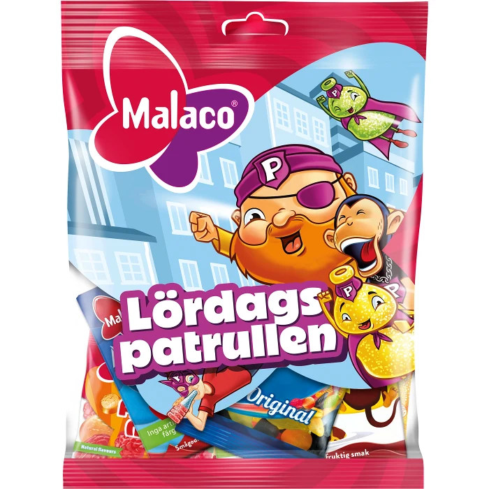 Godispåse Lördagspatrullen 150g Malaco