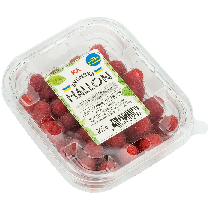Hallon 125g Klass 1 ICA