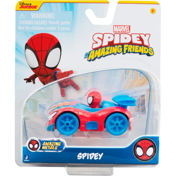 Bil Spidey Amazing Metals 7,5cm