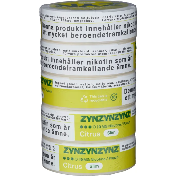 Citrus Slim S3 5xStock Zyn