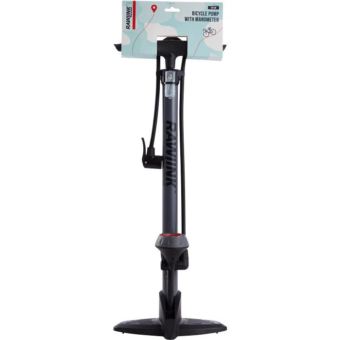 Cykelpump med manometer Rawlink