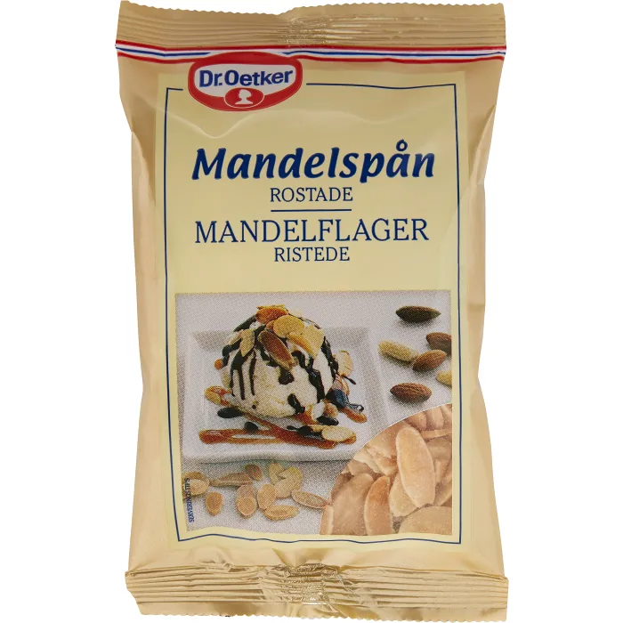Mandelspån Rostade 50g Dr.Oetker