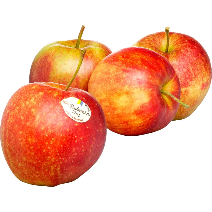 Äpple Rubinstar 4-pack Klass 2 ICA