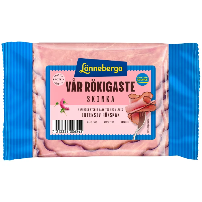 Skinka vår rökigaste 105g Lönneberga