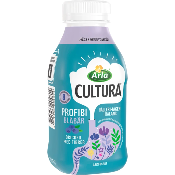 Drickfil Profibi Blåbär Laktosfri 330ml Arla Cultura®