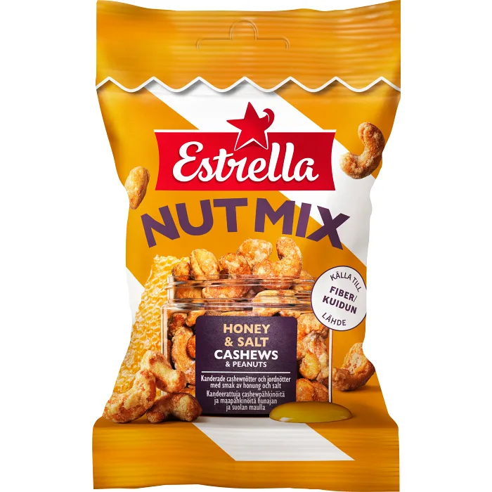 Nötmix Honung & Salt 50g Estrella