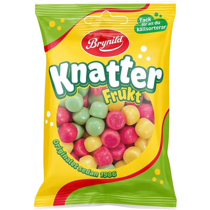 Knatter Frukt 80g Brynild
