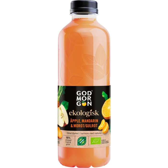 Juice Äpple Mandarin Morot Ekologisk 850ml God Morgon®