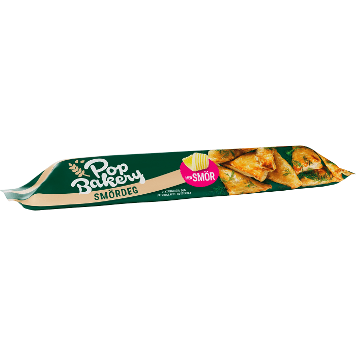 Smördeg Rektangulär 250g POP! Bakery