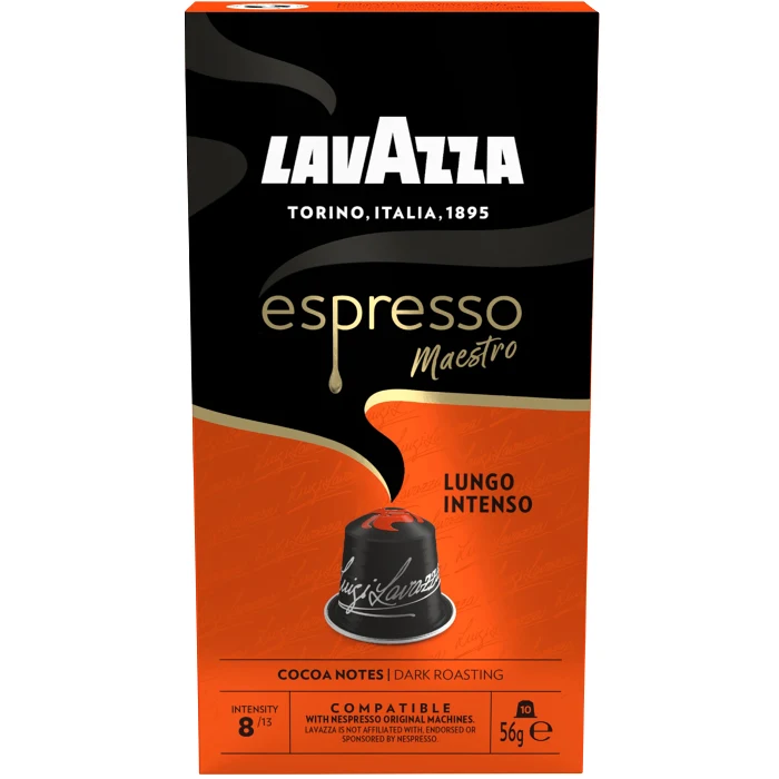 Kaffekapslar Espresso Lungo Intenso 10-p Lavazza