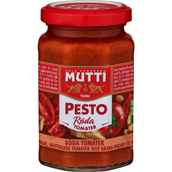 Pesto röd tomat 180g Mutti