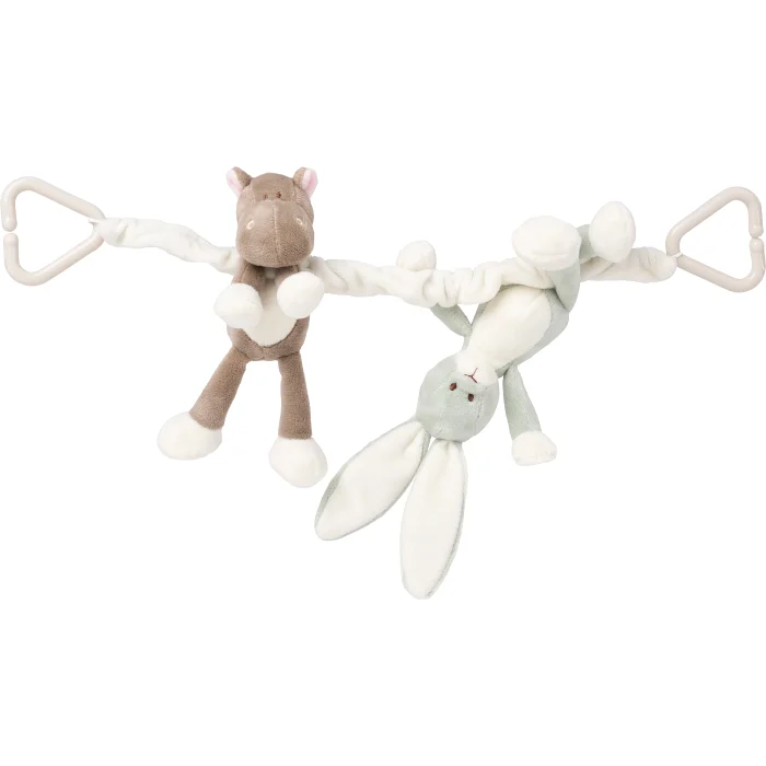 Vagnhänge Flodhäst och Kanin Teddykompaniet