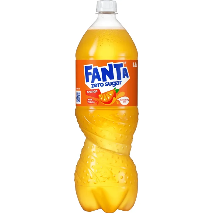 Läsk Orange Zero 1.5l Fanta