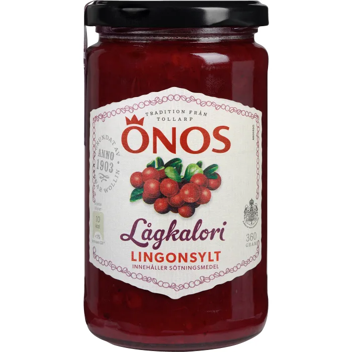 Lågkalori Lingonsylt 360g Önos