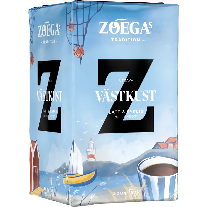 Kaffe Västkust 500g ZOÉGAS