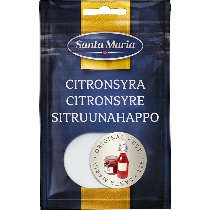 Citronsyra 32g Santa Maria