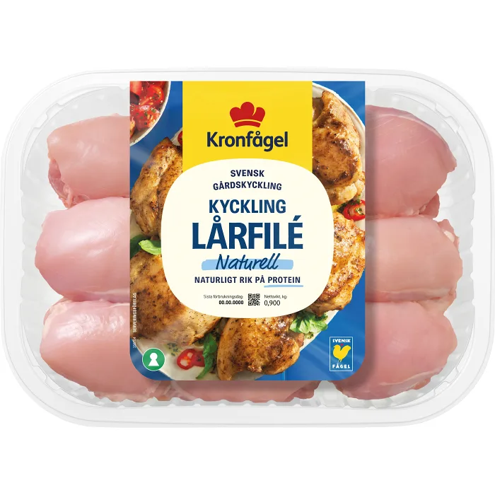 Kycklinglårfilé Färsk 900g Kronfågel