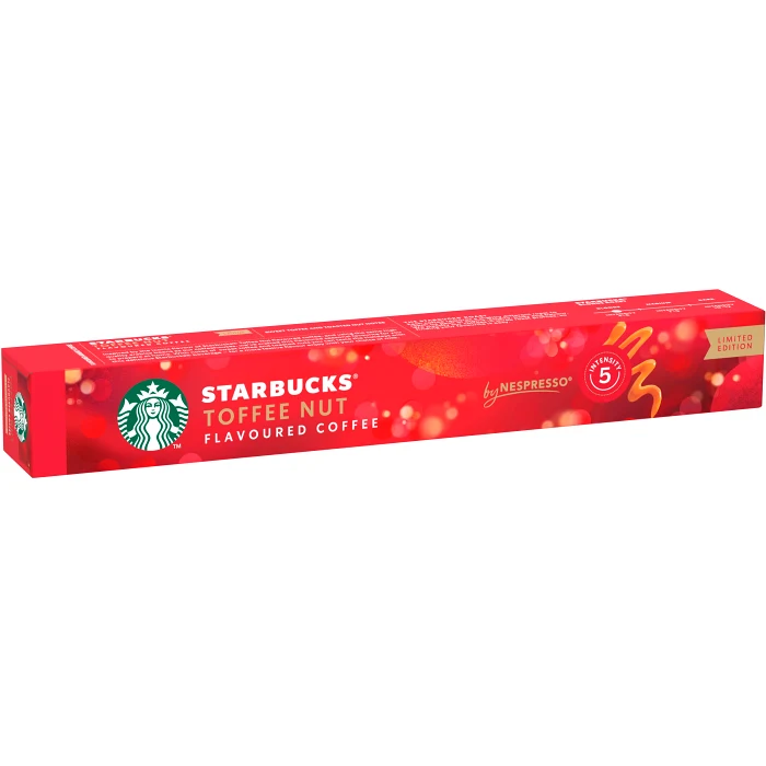 Kaffekapslar Starbucks Toffee Nut 10p Nespresso