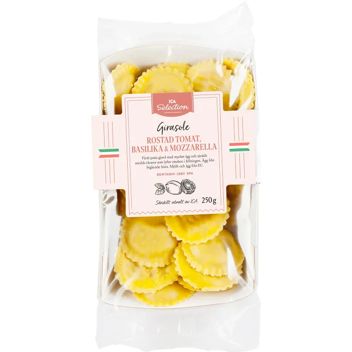 Pasta Girasole Tomat Mozzarella 250g Färsk ICA Selection