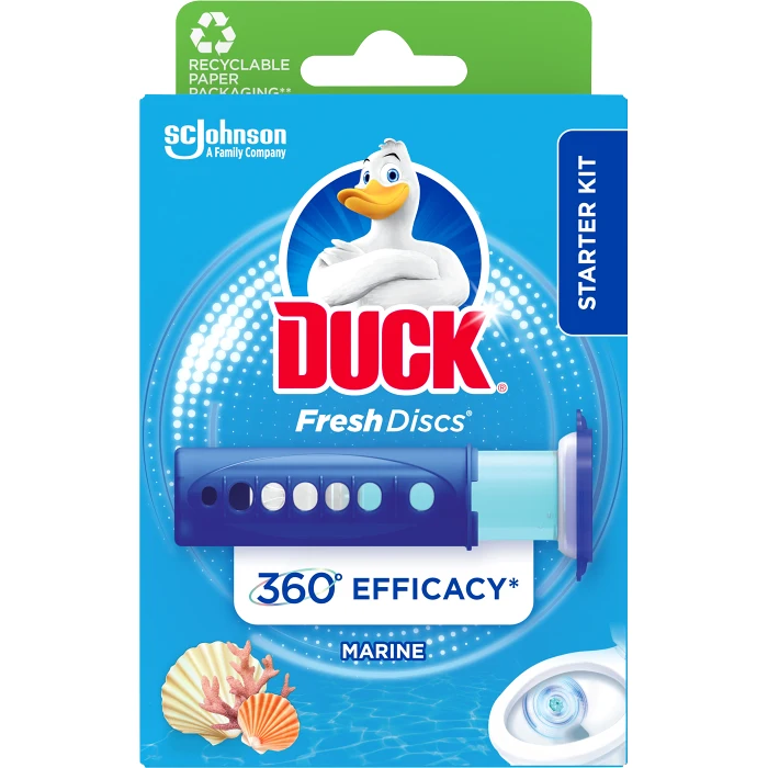 Toalettrengöring Fresh Discs Marine 36 Milliliter Duck