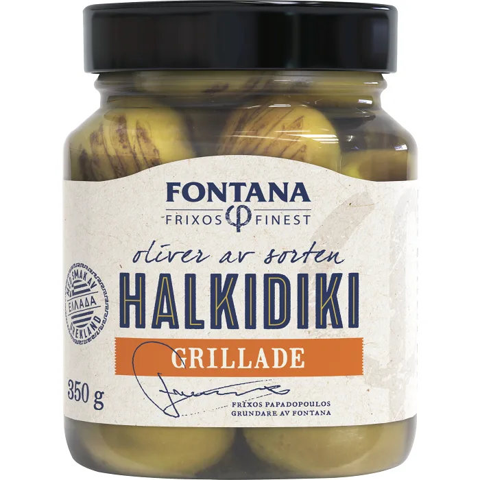 Oliver Halkidiki grillade 350g Fontana