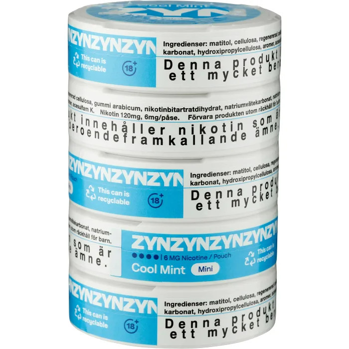 Cool Mint Mini S4 5xStock Zyn