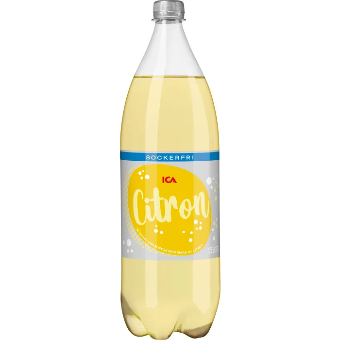 Läsk Citron sockerfri 150cl ICA