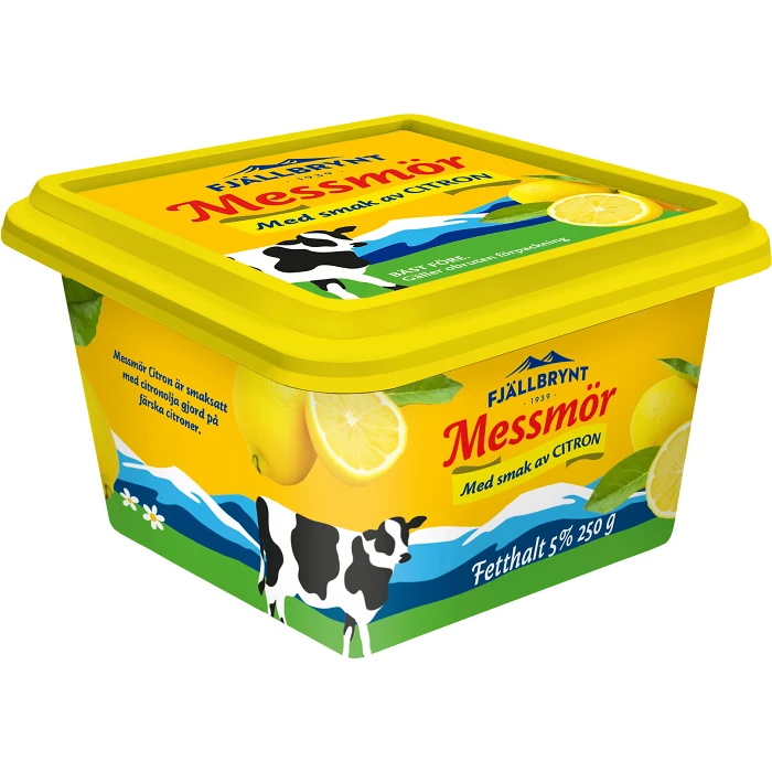 Messmör Citron 250g Fjällbrynt