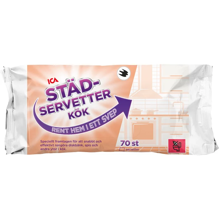 Städservetter Kök 70p Miljömärkt ICA