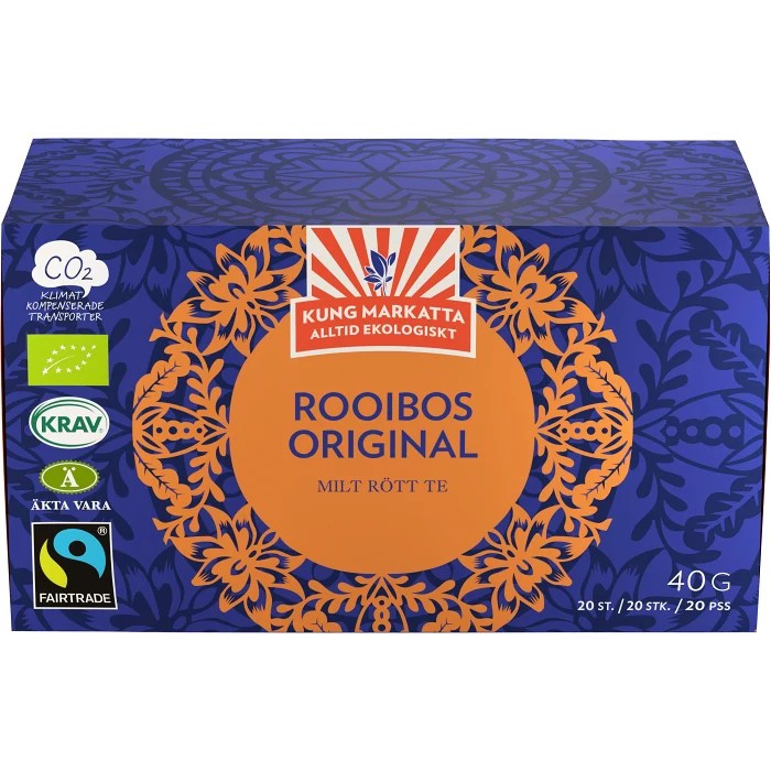 Rooibos original te 20-p KRAV Kung Markatta