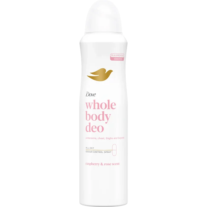 Deodorant AOB Raspberry Rose Spray 150ml Dove