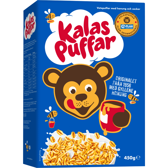 Kalaspuffar 450g Honey Monster
