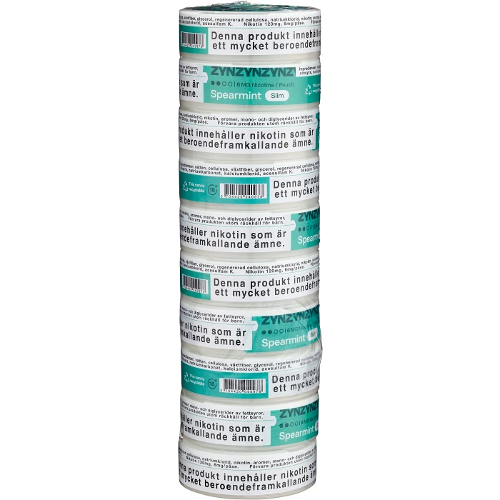 Zyn Spearmint Slim 6mg S2 Stock