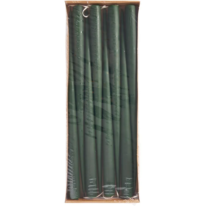 Antikljus grön 38cm