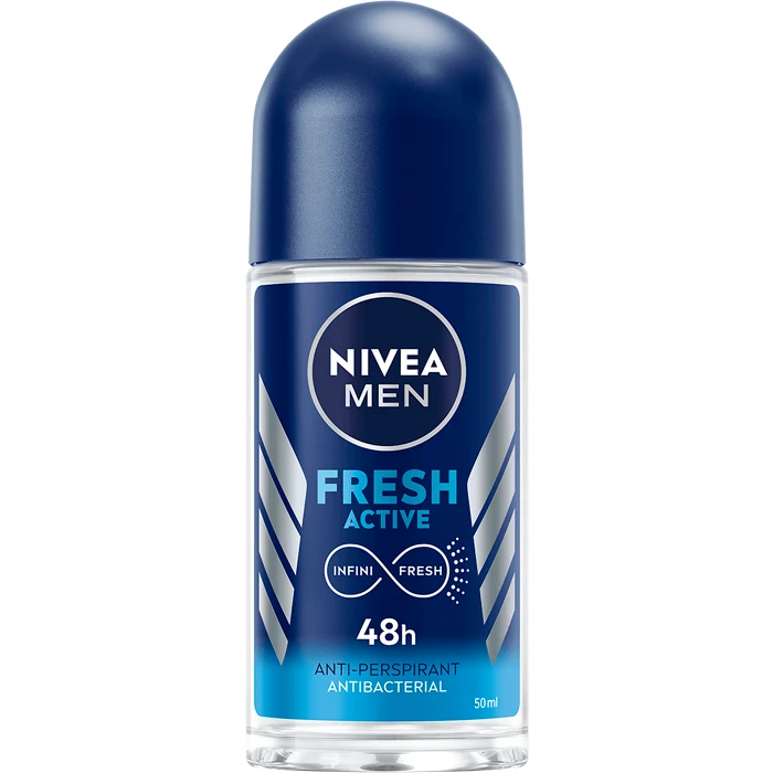 Deodorant Roll On Fresh Active 50ml Nivea men