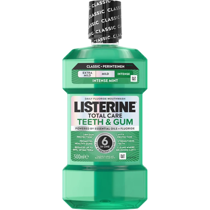 Munskölj Teeth & gum defence fluor 500ml Listerine