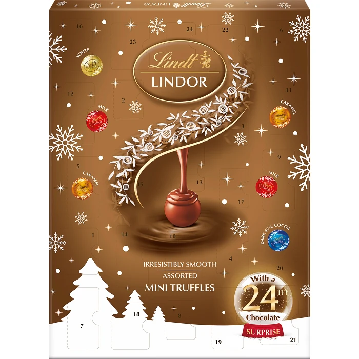 Choklad Lindor Calendar Assorted 117g Lindt