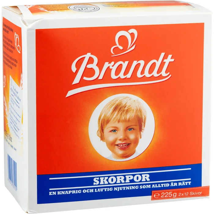 Skorpor 225g Brandt