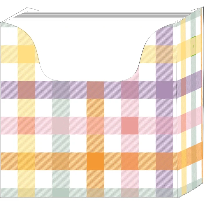 Servettbox Ruta 24cm Vit 75-p ICA