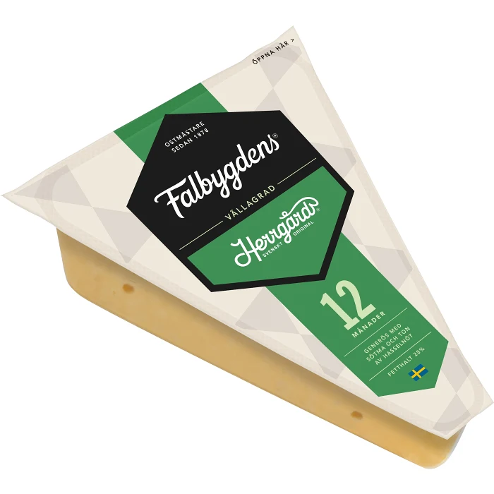 Herrgård® lagrad 12 mån ca 720 g Falbygdens