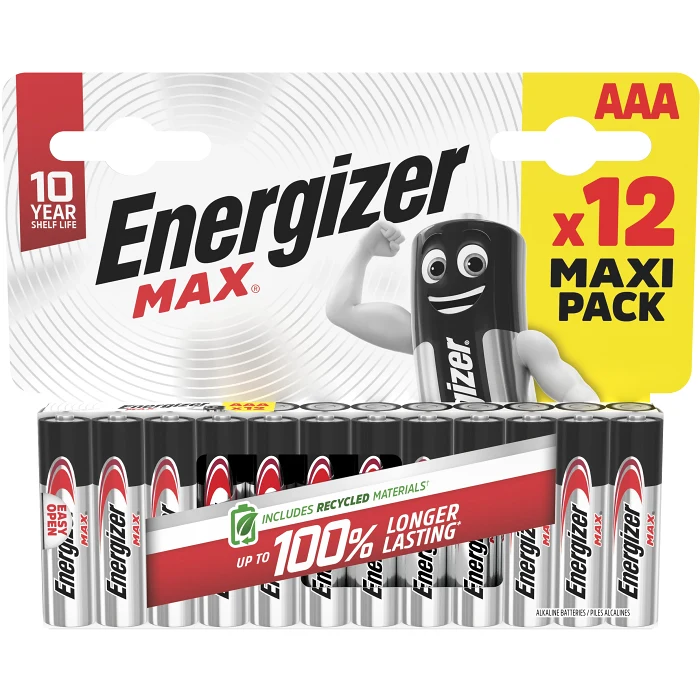 Batteri Max AAA 12-pack Energizer