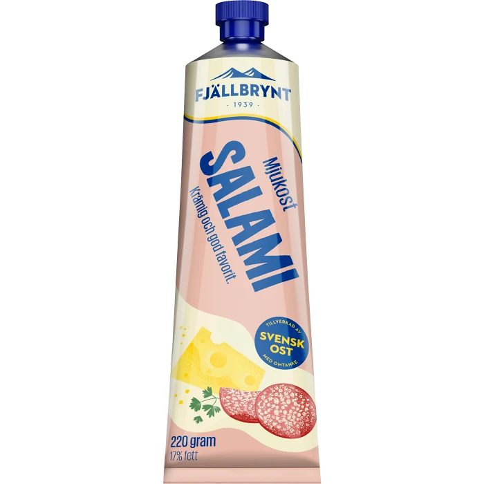 Salamiost 220g Fjällbrynt