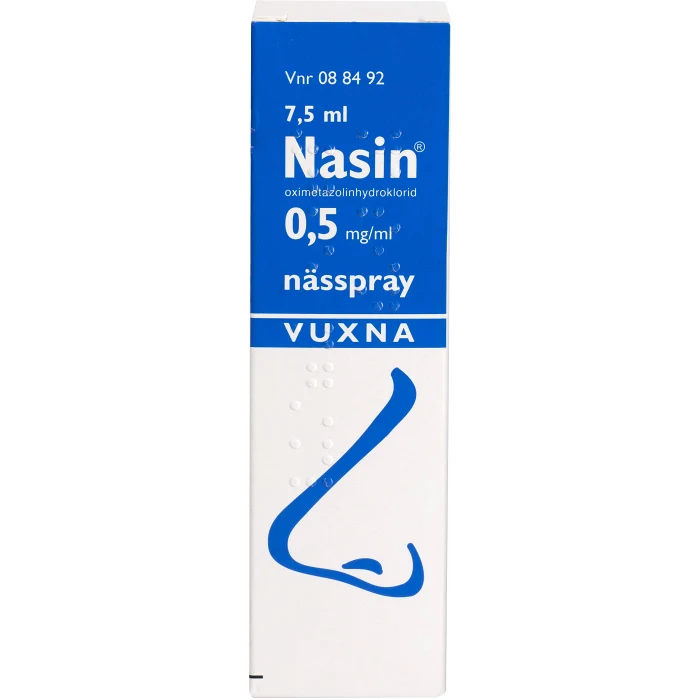 Nasin Nässpray 0,5mg/ml 7,5ml