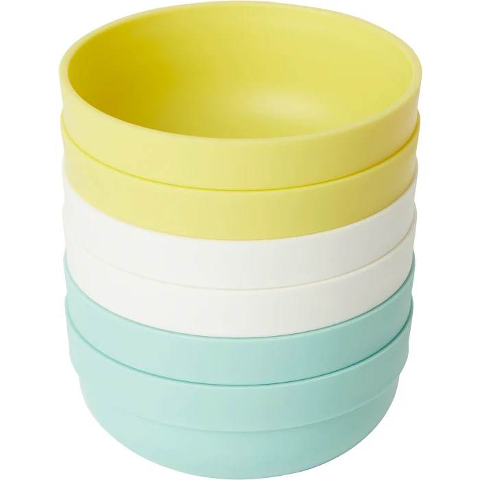 Skål 3 färger 6-p ICA